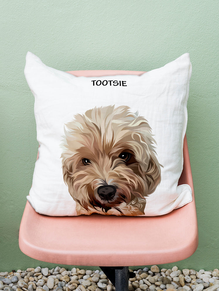 Minimalist Classic Design - Custom Pet Pillow