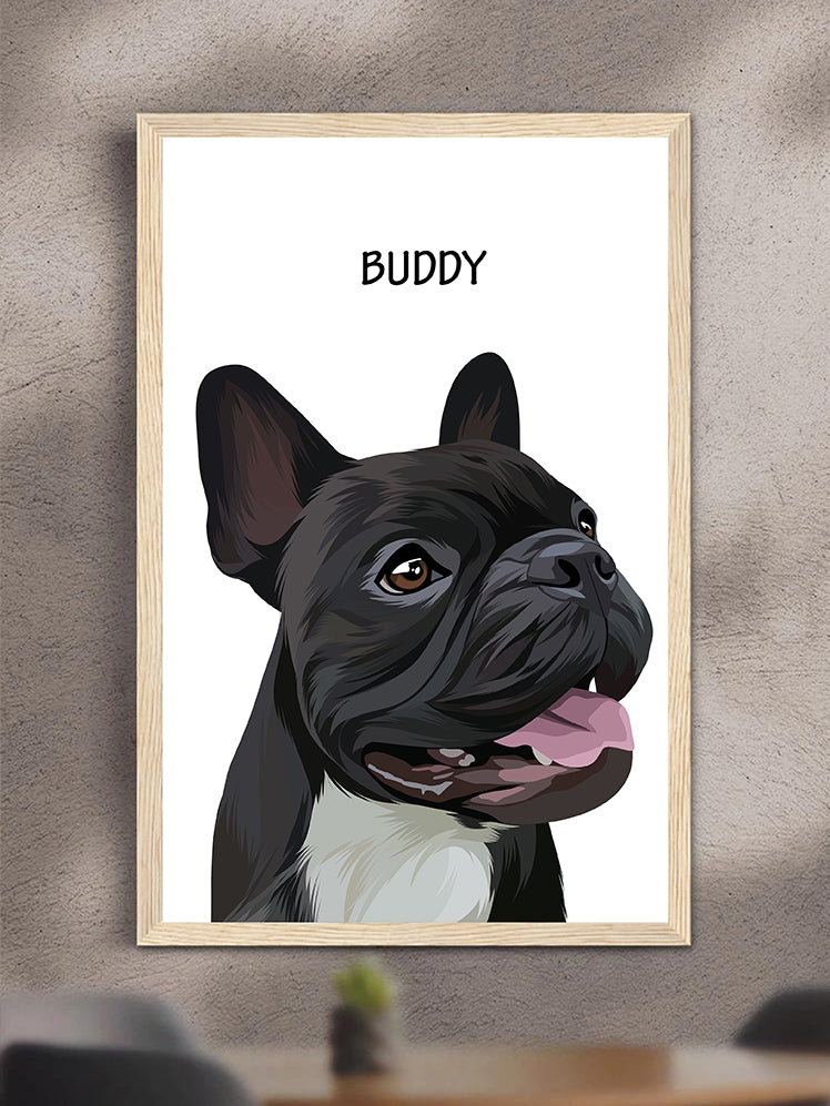 Minimalist Classic Design - Custom Pet Poster