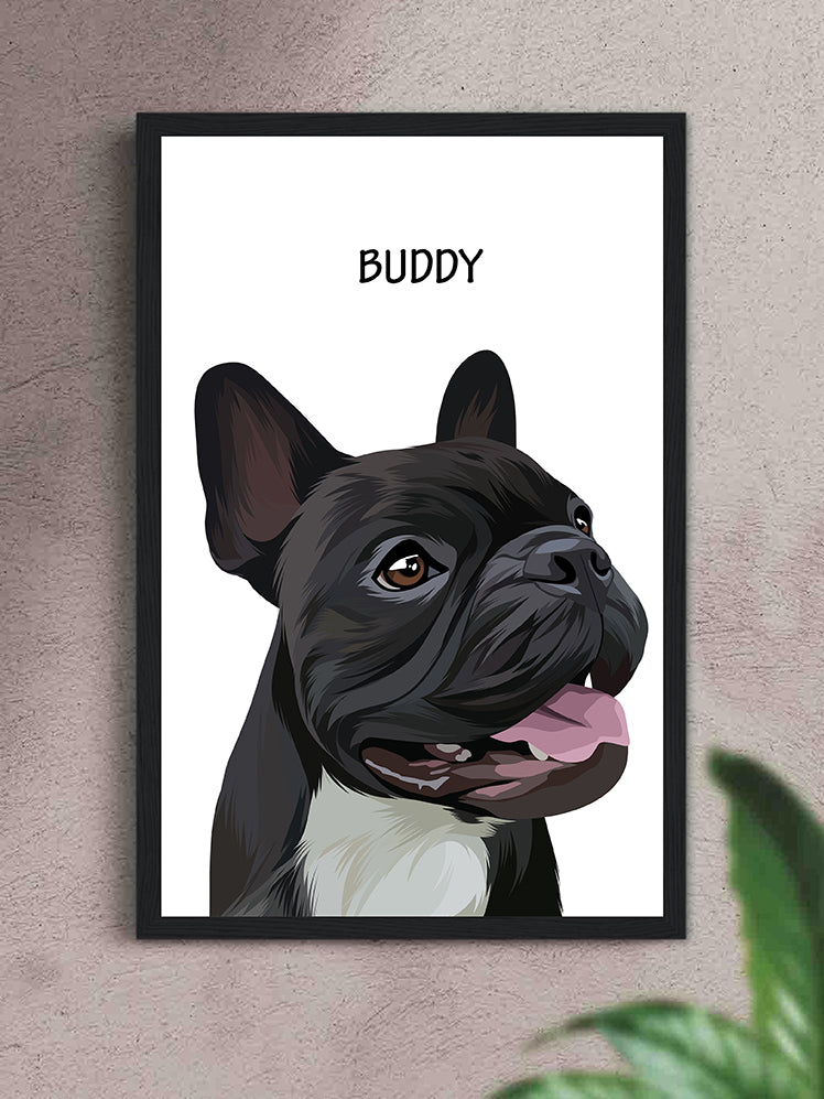 Minimalist Classic Design - Custom Pet Poster