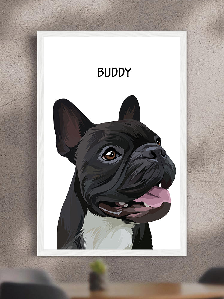 Minimalist Classic Design - Custom Pet Poster