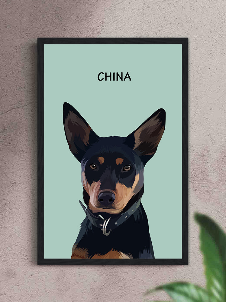 Minimalist Classic Design - Custom Pet Poster