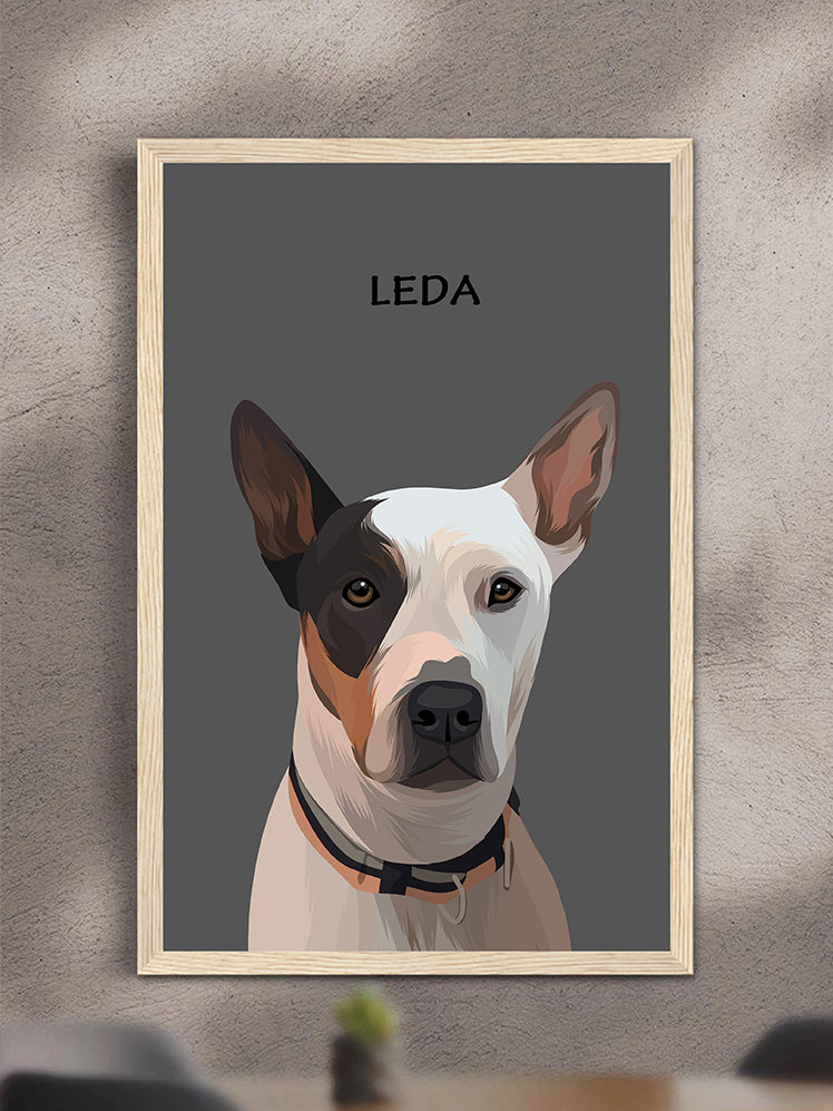Minimalist Classic Design - Custom Pet Poster
