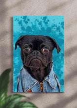 Load image into Gallery viewer, The Trendy Denim - Custom Pet Portrait - NextGenPaws Pet Portraits