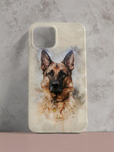 Load image into Gallery viewer, WaterColour - Custom Pet Phone Cases - NextGenPaws Pet Portraits
