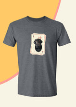 Load image into Gallery viewer, Queen Playing Cards - Unisex Custom Pet TShirt - NextGenPaws Pet Portraits