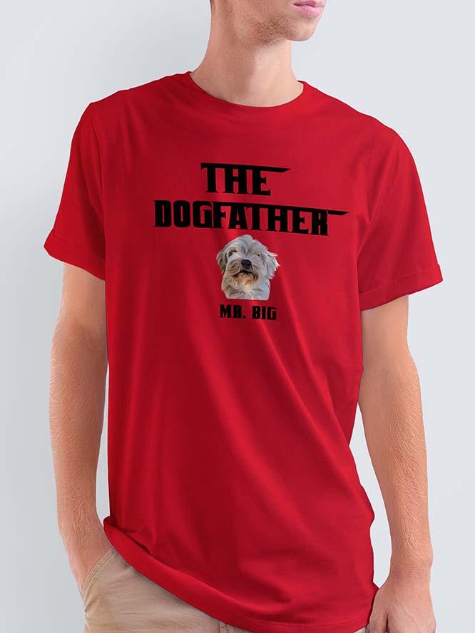 The Dogfather - Custom Pet Tshirt - NextGenPaws Pet Portraits