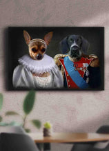 Load image into Gallery viewer, The Army Couple - Custom Sibling Pet Blanket - NextGenPaws Pet Portraits