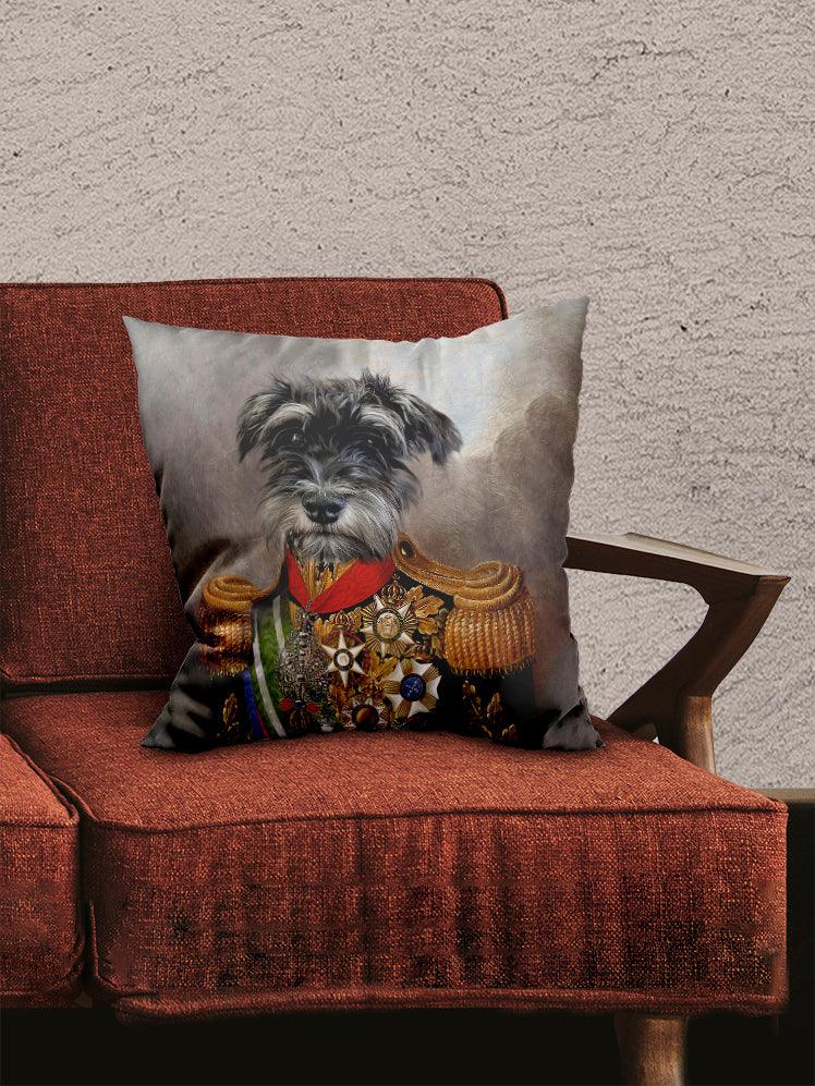 The Colonel - Custom Pet Pillow - NextGenPaws Pet Portraits