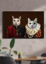 Load image into Gallery viewer, The Red Couple - Custom Sibling Pet Portrait - NextGenPaws Pet Portraits
