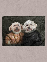 Load image into Gallery viewer, The Rulers - Custom Sibling Pet Blanket - NextGenPaws Pet Portraits