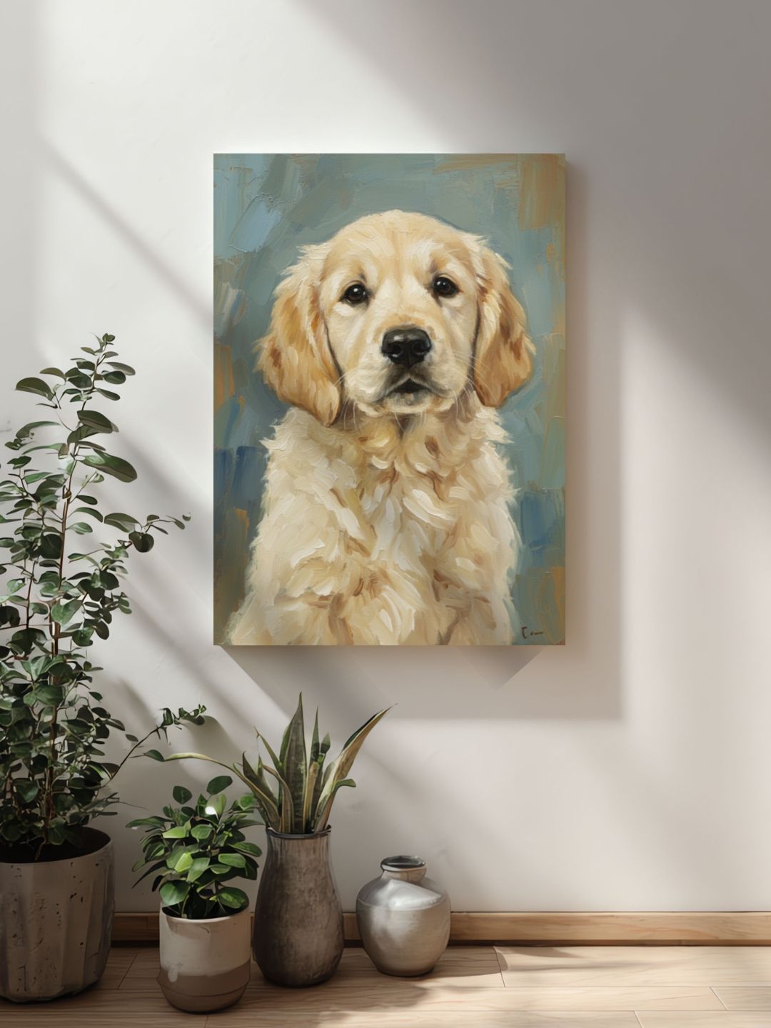 Custom Pet Portraits Canvas - Powered By AI