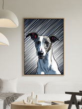 Load image into Gallery viewer, Custom Pet Portraits Framed Poster - Powered By AI
