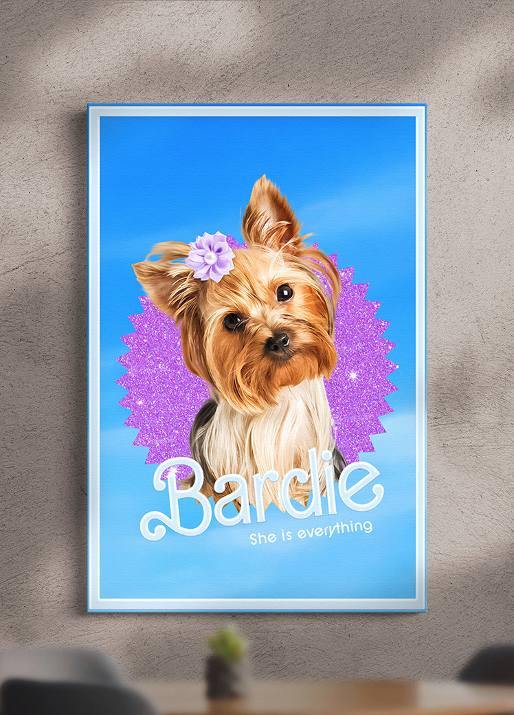 Pawbie Star - Custom Pet Portrait