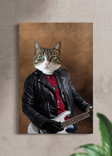 Load image into Gallery viewer, The Guitarist - Custom Pet Portrait
