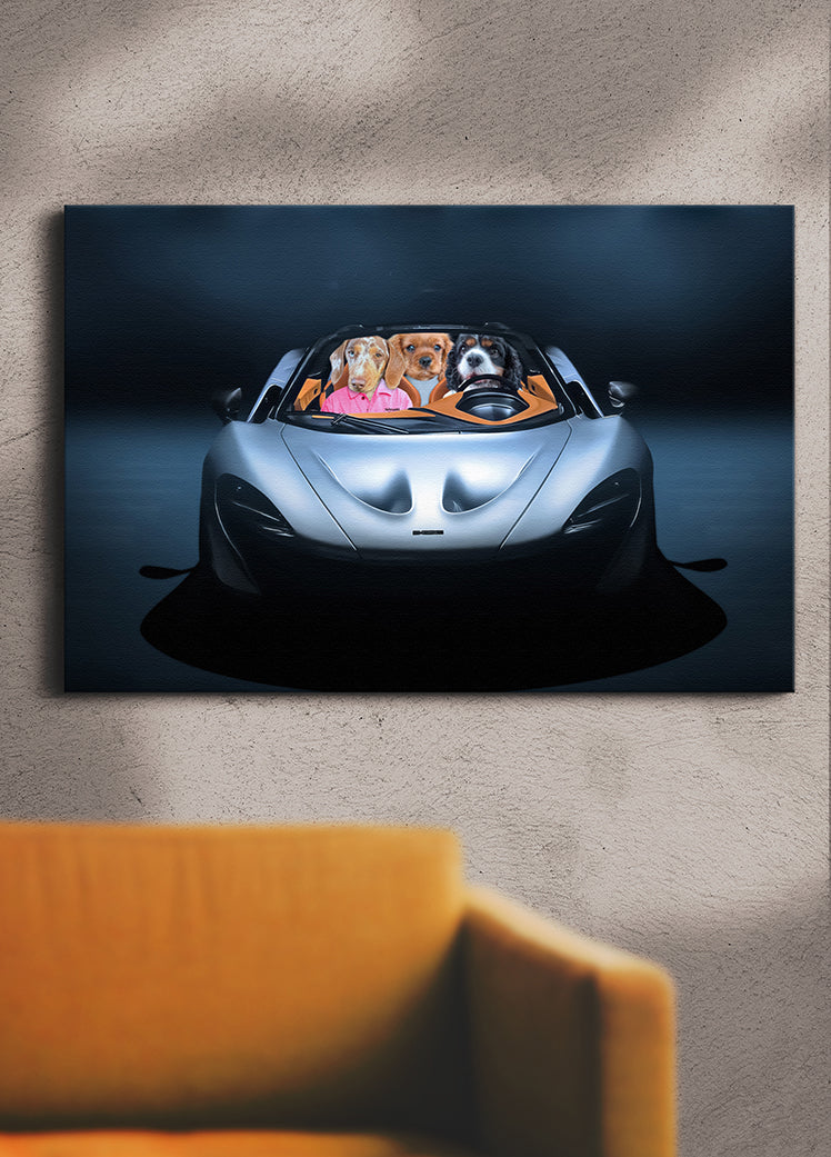 M1 Pawbrio - Custom Sibling Pet Portrait