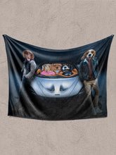 Load image into Gallery viewer, M1 Pawbrio - Custom Sibling Pet Blanket
