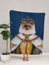 Load image into Gallery viewer, The Crowned Queen - Custom Pet Blanket
