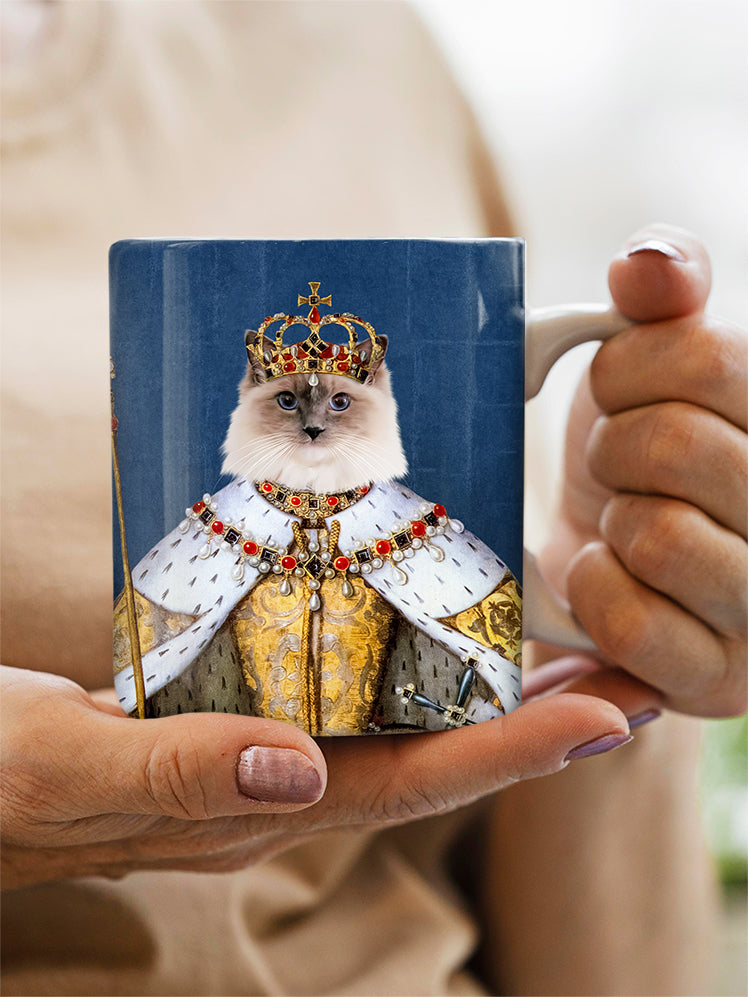 The Crowned Queen - Custom Pet Mug