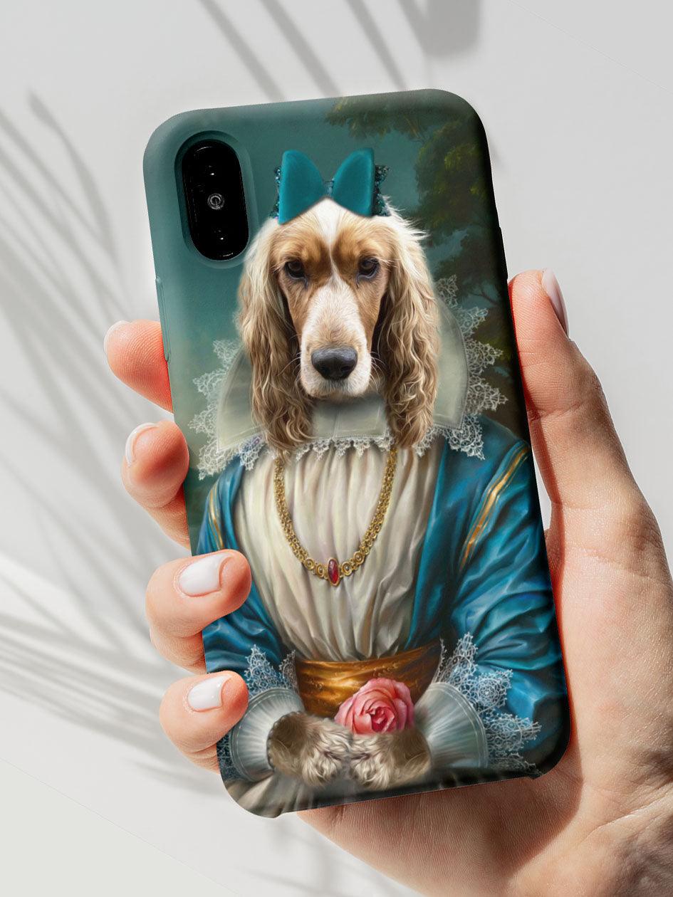 The Blue Princess - Custom Pet Phone Cases - NextGenPaws Pet Portraits