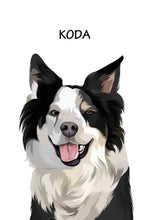 Load image into Gallery viewer, Minimalist Design - Custom Pet Blanket - NextGenPaws Pet Portraits
