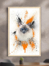 Load image into Gallery viewer, Splash Oil Painting - Custom Pet Poster - NextGenPaws Pet Portraits
