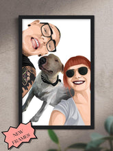 Load image into Gallery viewer, Human and Pet Design - Custom Pet Poster
