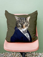 Load image into Gallery viewer, The Ambassador - Custom Pet Pillow - NextGenPaws Pet Portraits
