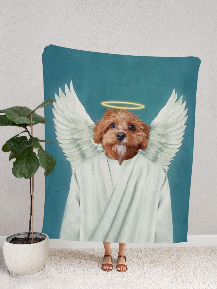 The Angel - Custom Pet Blanket - NextGenPaws Pet Portraits