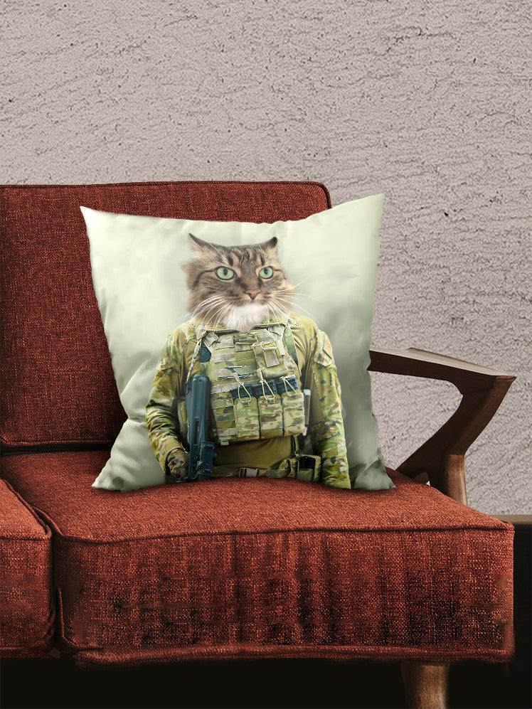 The AU Army - Custom Pet Pillow - NextGenPaws Pet Portraits