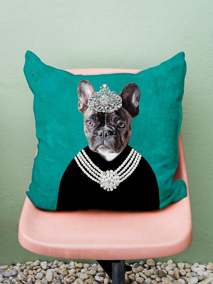 Audrey - Custom Pet Pillow - NextGenPaws Pet Portraits