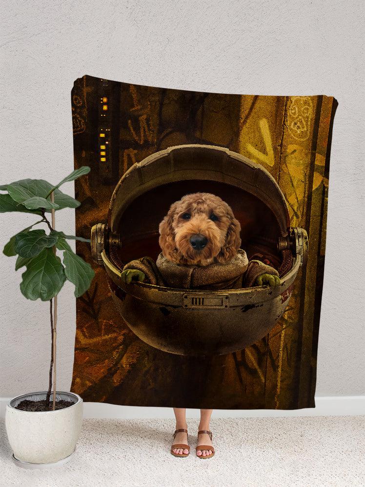 Baby Yoda - Custom Pet Blanket - NextGenPaws Pet Portraits
