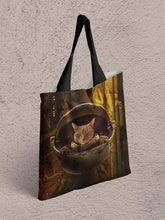 Load image into Gallery viewer, Baby Yoda - Custom Pet Tote Bag - NextGenPaws Pet Portraits
