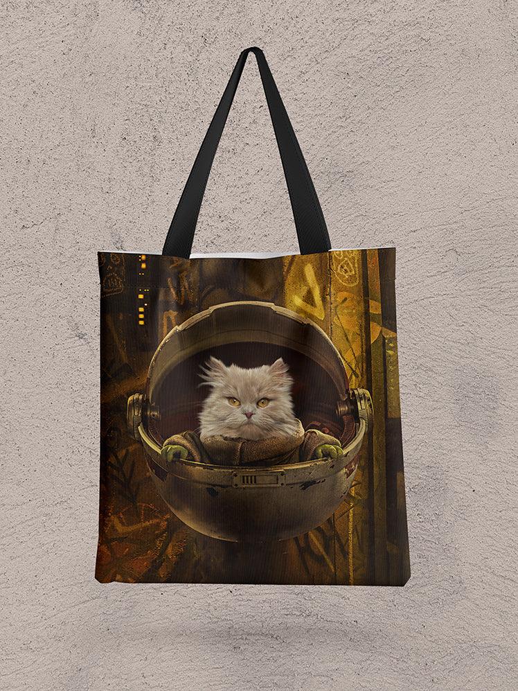 Baby Yoda - Custom Pet Tote Bag - NextGenPaws Pet Portraits