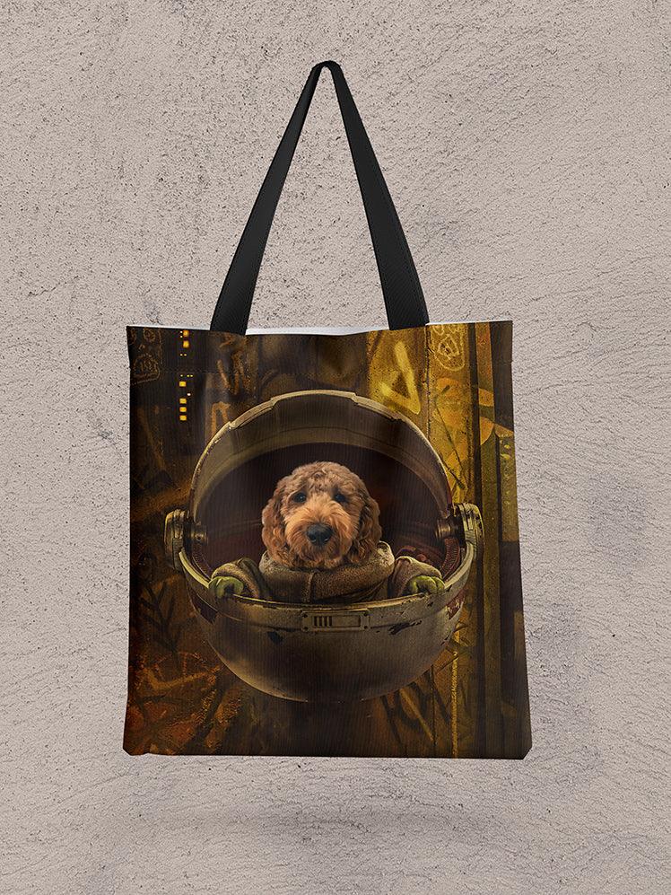 Baby Yoda - Custom Pet Tote Bag - NextGenPaws Pet Portraits