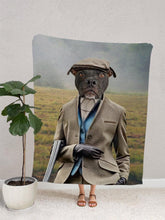Load image into Gallery viewer, British Hunter - Custom Pet Blanket - NextGenPaws Pet Portraits
