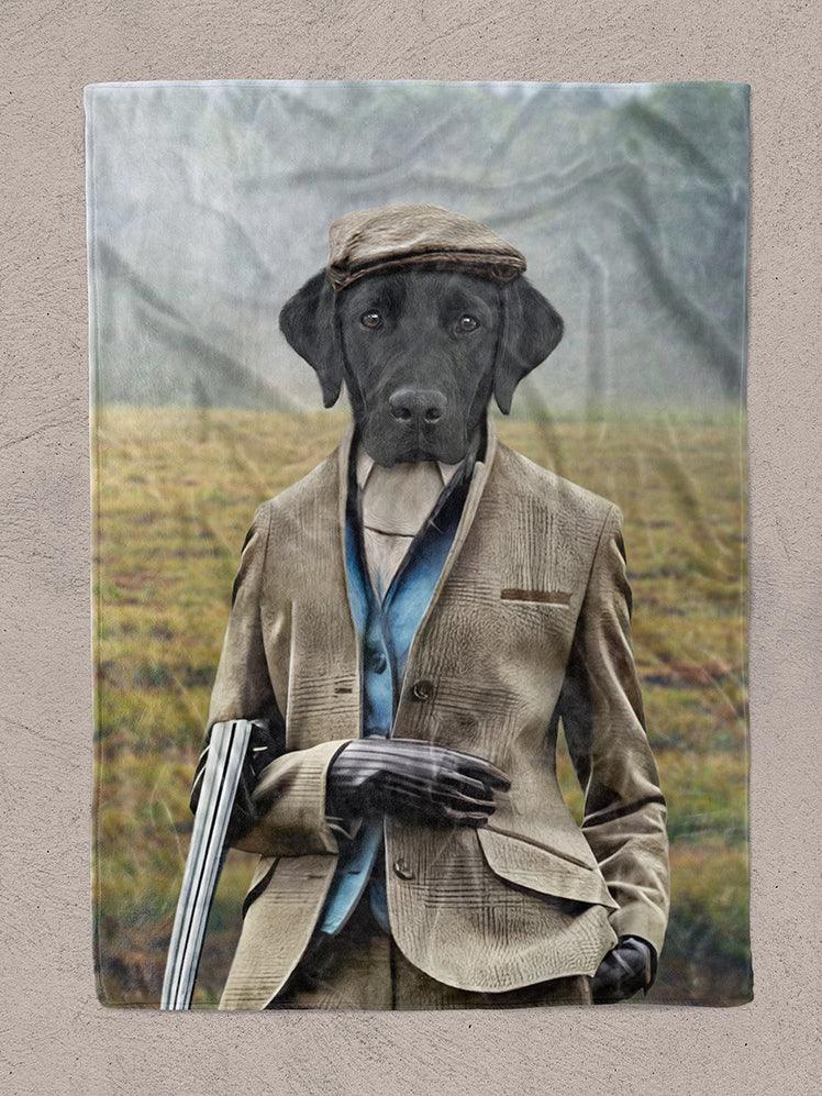 British Hunter - Custom Pet Blanket - NextGenPaws Pet Portraits