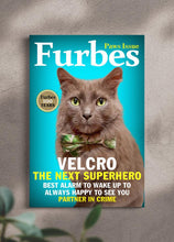 Load image into Gallery viewer, Furbes Magazine Cover - Custom Pet Portrait - NextGenPaws Pet Portraits
