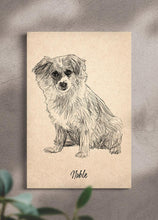 Load image into Gallery viewer, Pencil Sketch - Custom Pet Portrait - NextGenPaws Pet Portraits
