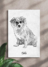 Load image into Gallery viewer, Pencil Sketch - Custom Pet Portrait - NextGenPaws Pet Portraits

