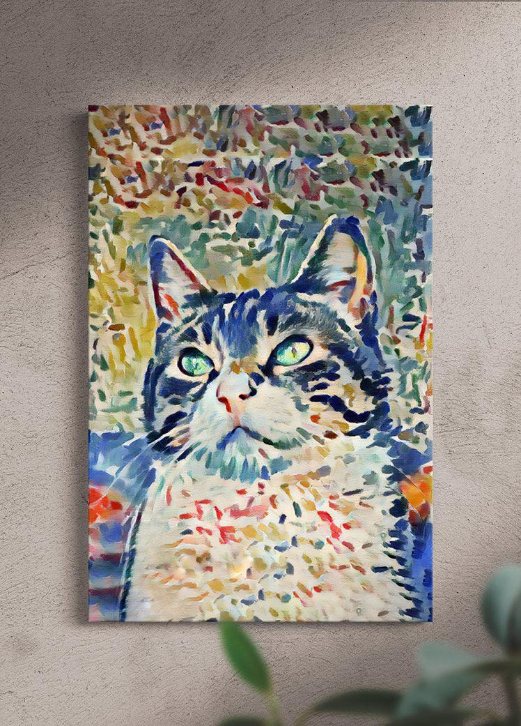 Colorful Pastel - Custom Pet Portrait - NextGenPaws Pet Portraits