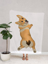 Load image into Gallery viewer, Cartoon Style - Custom Pet Blanket - NextGenPaws Pet Portraits
