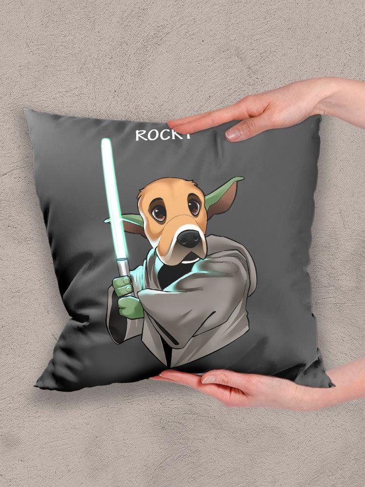 Cartoon Yowda - Custom Pet Pillow - NextGenPaws Pet Portraits