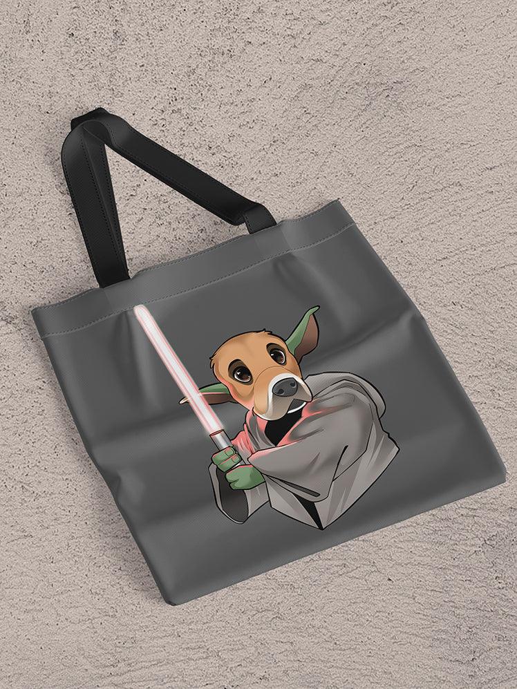 Cartoon Yowda - Custom Pet Tote Bag - NextGenPaws Pet Portraits