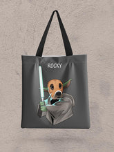 Load image into Gallery viewer, Cartoon Yowda - Custom Pet Tote Bag - NextGenPaws Pet Portraits
