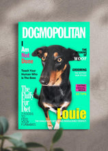 Load image into Gallery viewer, Dog/Catsmopolitan Magazine Cover - Custom Pet Portrait - NextGenPaws Pet Portraits
