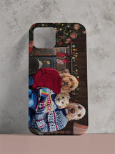 Load image into Gallery viewer, Christmas Family - Custom Pet Phone Cases - NextGenPaws Pet Portraits
