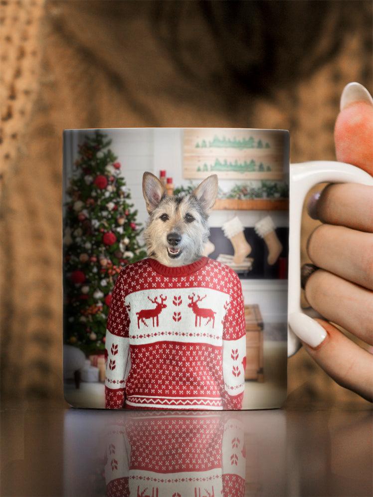 Christmas Solo - Custom Pet Mug - NextGenPaws Pet Portraits