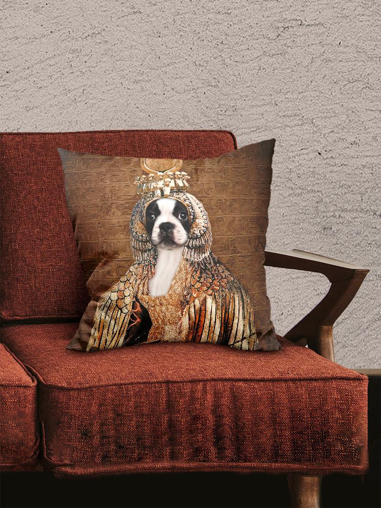 Cleopawtra - Custom Pet Pillow - NextGenPaws Pet Portraits