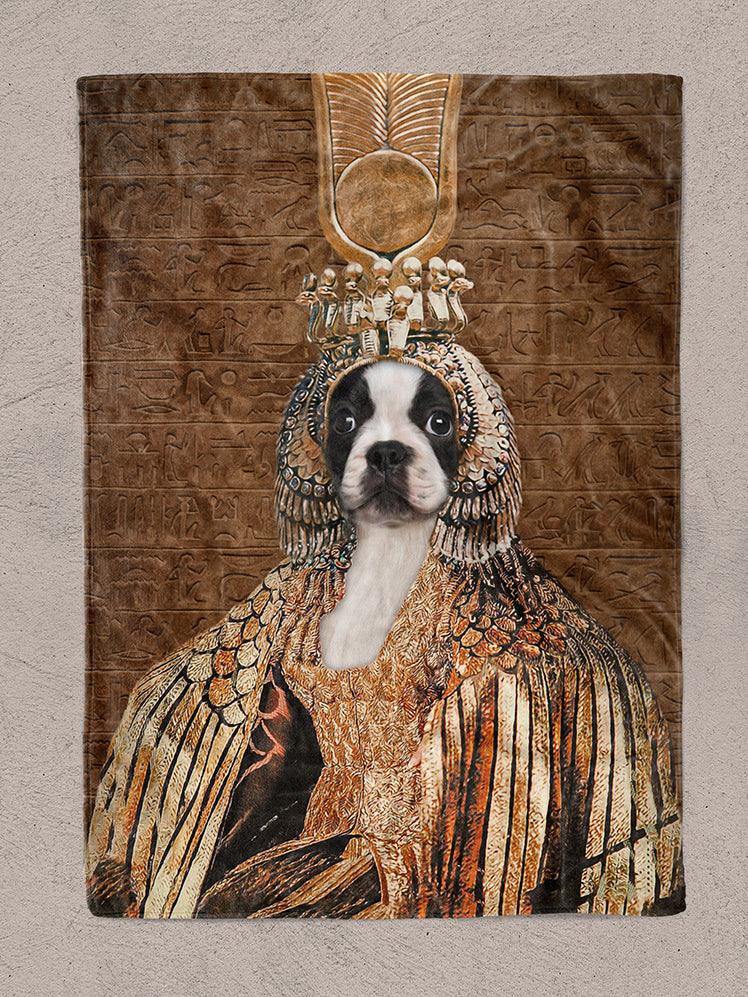 Cleopawtra - Custom Pet Blanket - NextGenPaws Pet Portraits