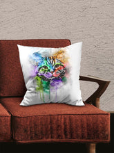 Load image into Gallery viewer, Colourful Painting - Custom Pet Pillow - NextGenPaws Pet Portraits
